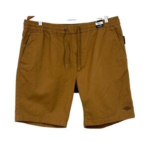 Rip Curl Mens Short Brown XL Extra Large Classic Casual Surf Pockets NWT New